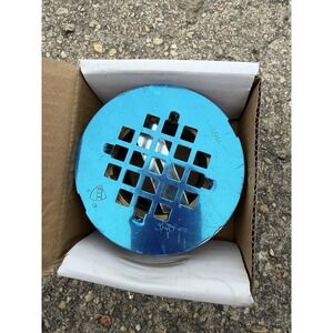 AB&A  ABA6520 Brass shower drain no caulk 2" snap in SS Grate